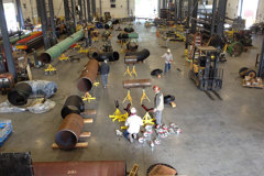 Dehydration Station Large Bore Fabrication