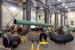 Dehydration Station Large Bore Fabrication